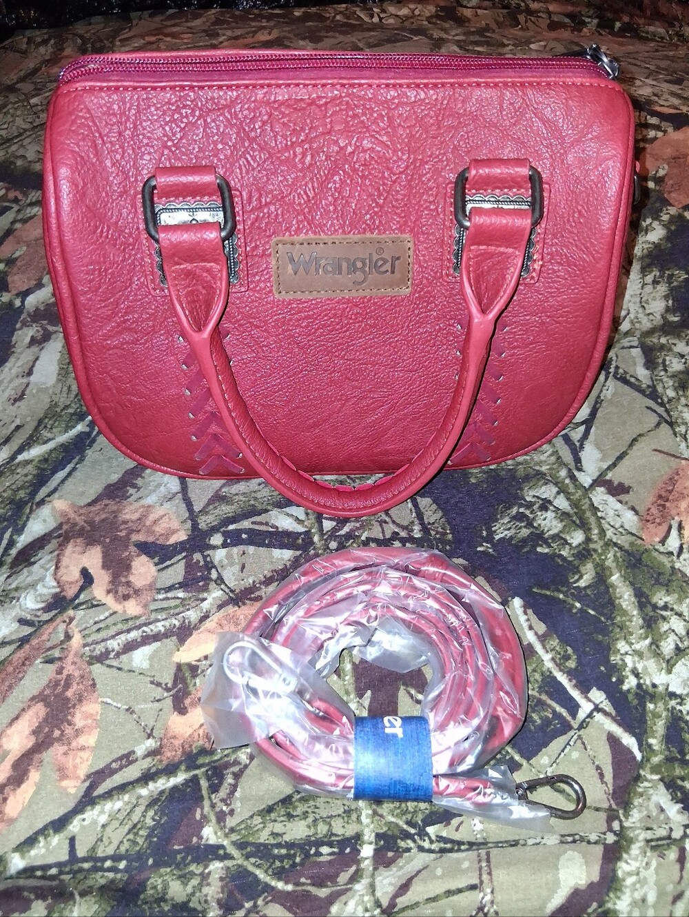 Wrangler Red Handbag NWOT
